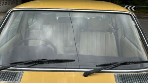 #6. Over bonnet looking at driver and passenger seat