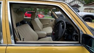 #7. Looking through drivers side window