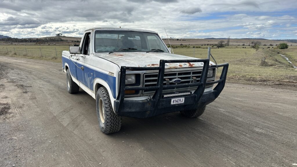 1982 Ford F100 Blue