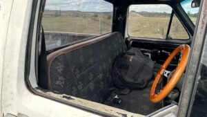 #7. Looking through drivers side window