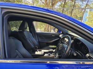 #7. Looking through drivers side window