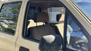 #7. Looking through drivers side window