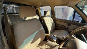#8. Key angle showing driver and passenger seat from dash