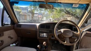 #10. Dashboard from rear seats