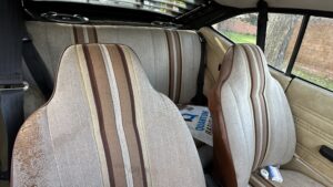#8. Key angle showing driver and passenger seat from dash