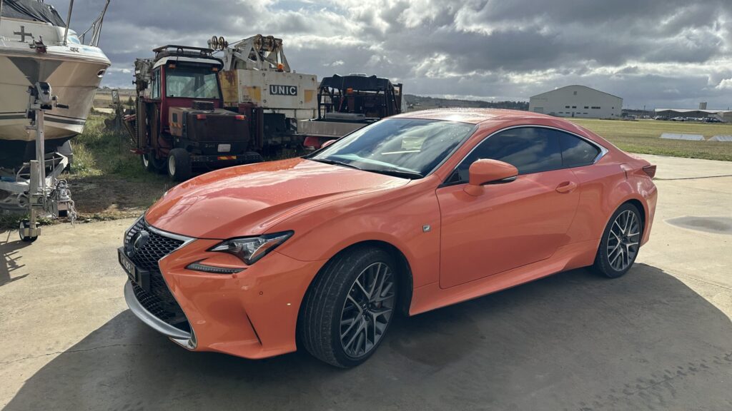 2015 Lexus RC350 F Sport Orange
