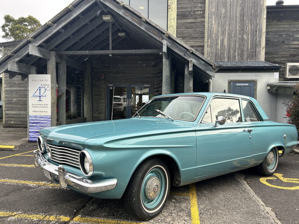 1963 Plymouth Coupe Turquoise