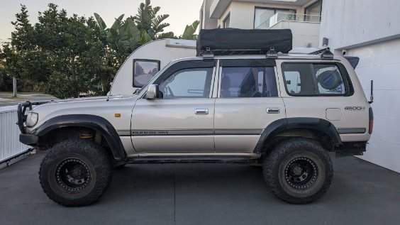 1995 Toyota Land Cruiser Champagne