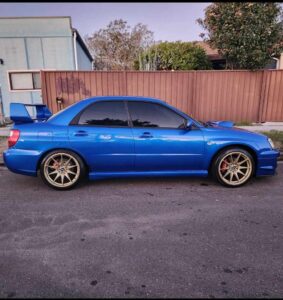 2005 Subaru WRX Blue - Photo 2