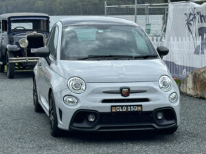 2019 Abarth 595 Competizione Light grey (non-metallic) - Main Photo