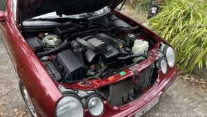 2001 Mercedes-Benz E240 Maroon - Photo 5