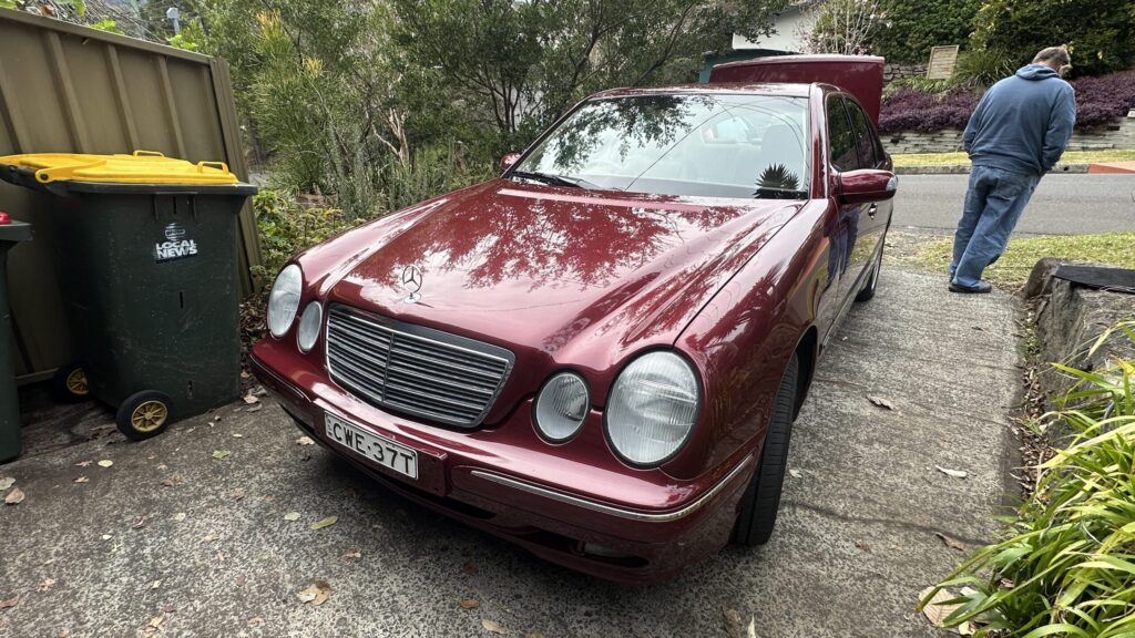 2001 Mercedes-Benz E240 Maroon
