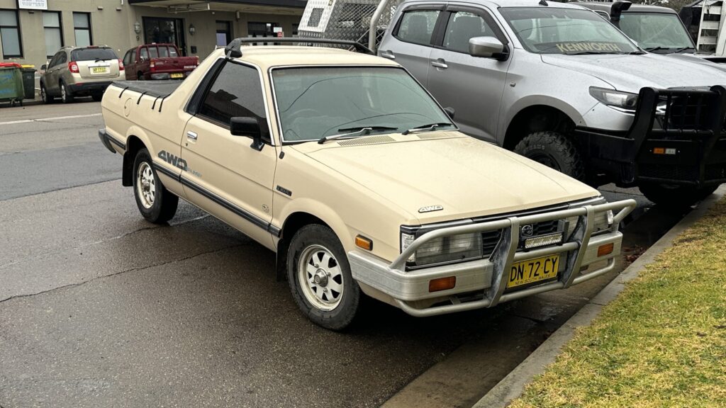 1991 Subaru Brumby Beige