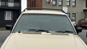 #6. Over bonnet looking at driver and passenger seat