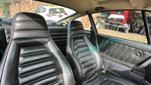 #8. Key angle showing driver and passenger seat from dash