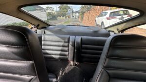 #9. Clear view of rear seat
