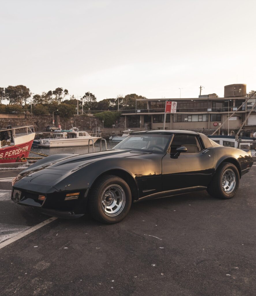 1980 Chevrolet Corvette Black ext. tan int.