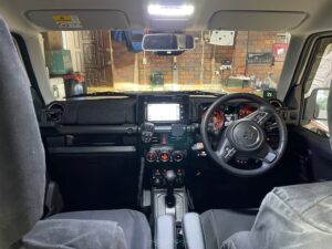 #7. Dashboard from rear seats