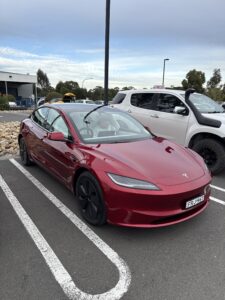 2025 Tesla Model 3 Red - Main Photo