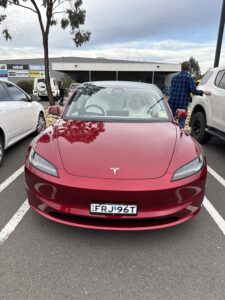 2025 Tesla Model 3 Red - Photo 8