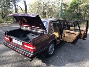 #4. Rear ¾ angle (passenger side) Boot and Doors Open