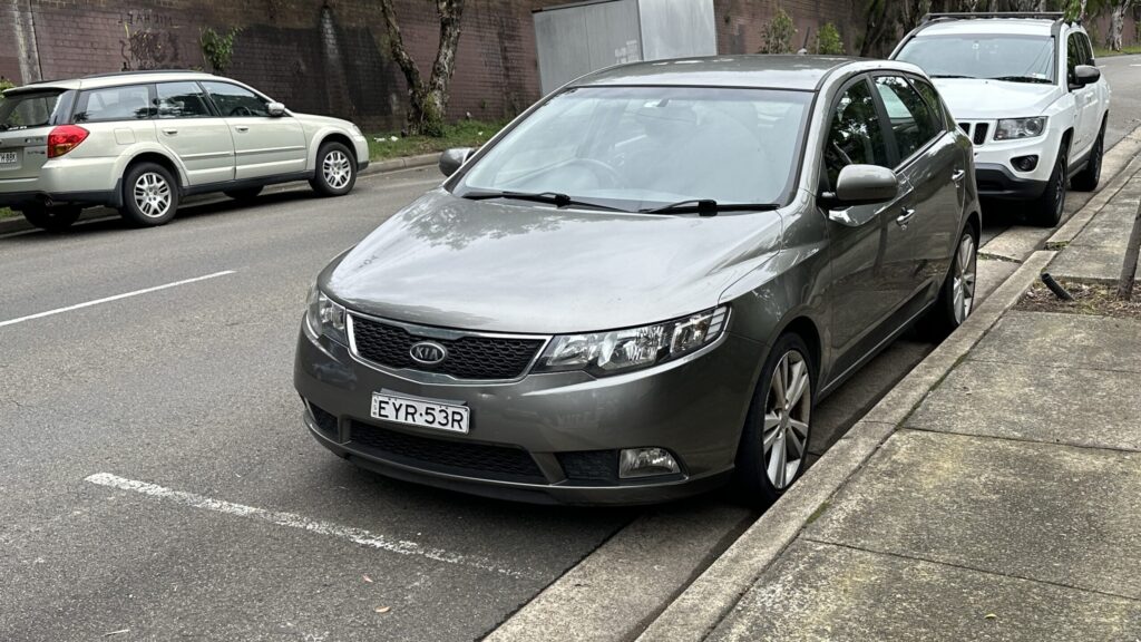 2012 Kia Cerato Grey