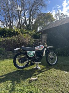 1975 Yamaha MX250 White - Main Photo