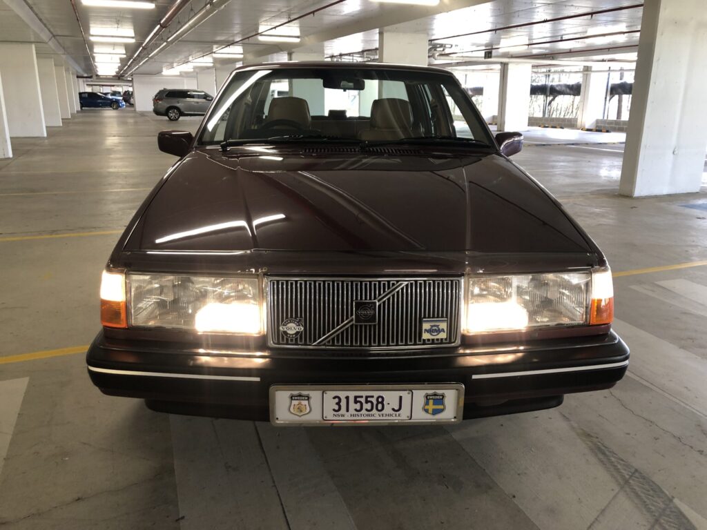 1990 Volvo 740 - Wine Red - P.V.A
