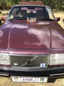 #6. Over bonnet looking at driver and passenger seat