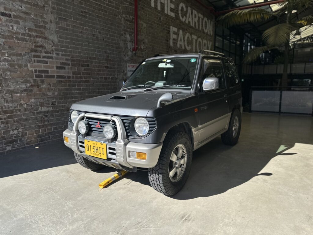 1997 Mitsubishi Pajero Mini Grey