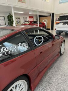 1989 Honda Crx Maroon - Photo 5