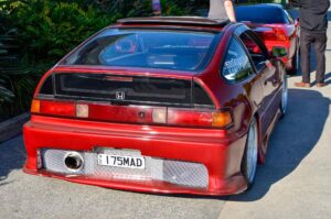 1989 Honda Crx Maroon - Photo 6