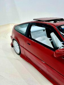 1989 Honda Crx Maroon - Photo 4