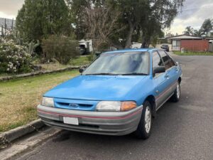 1991 Ford Laser Blue - Main Photo