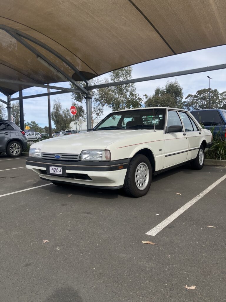 1986 Ford Falcon White