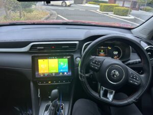 #10. Dashboard from rear seats