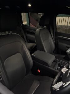 #8. Key angle showing driver and passenger seat from dash