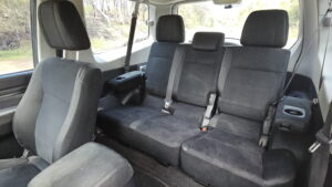 #9. Clear view of rear seat