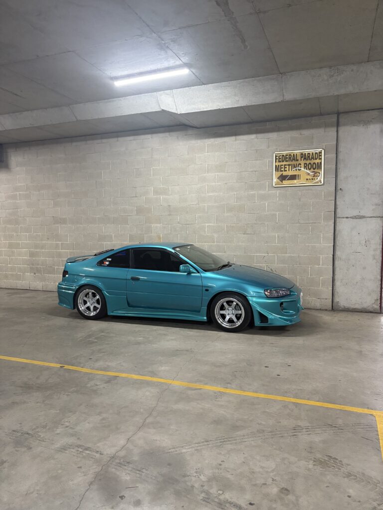 1996 Toyota Paseo Turquoise pearl
