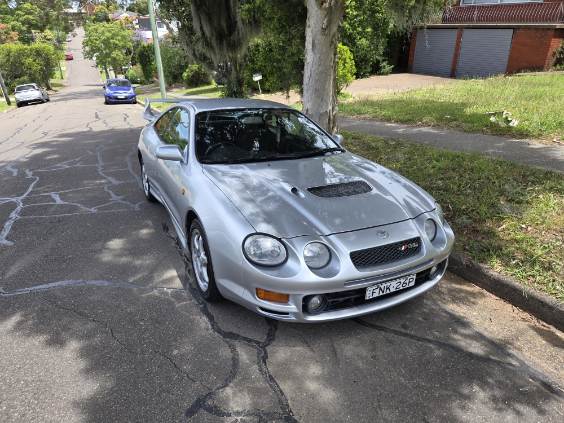 1997 Toyota Celica Alpine silver metallic