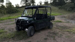 2024 Kawazaki Mule Green and black - Main Photo