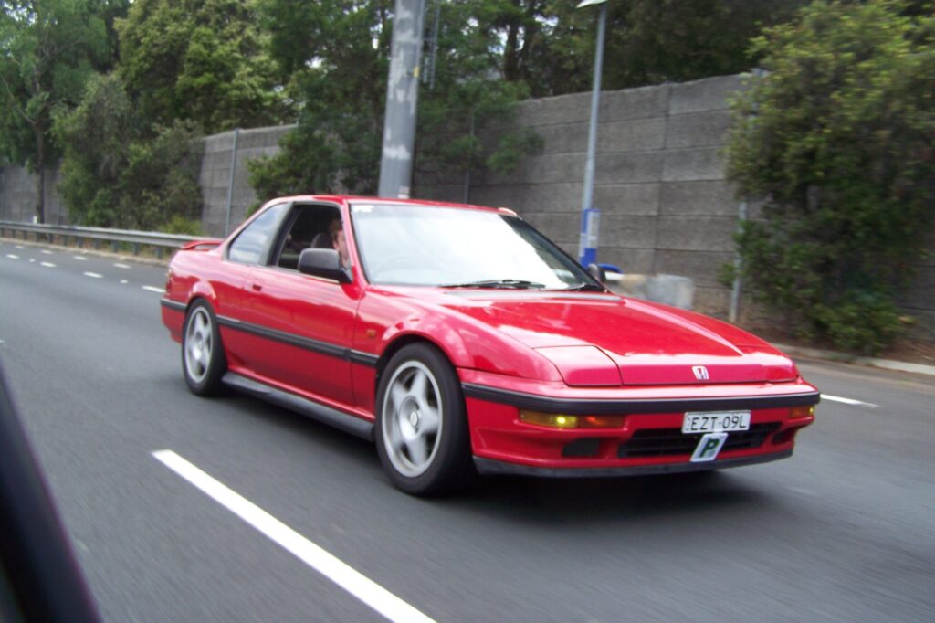 1989 Honda Prelude Red