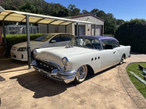 1955 Buick Special White/purple - Main Photo