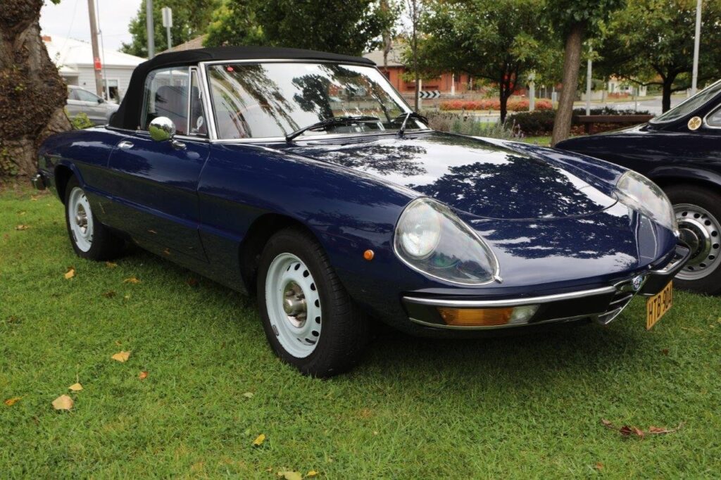 1976 Alfa Romeo 105 Series Blue