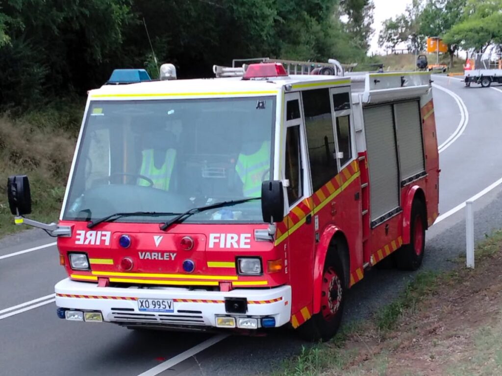 2003 Varley Commander Fire Truck Red