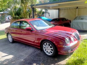 1999 Jaguar S-Type Red - Main Photo