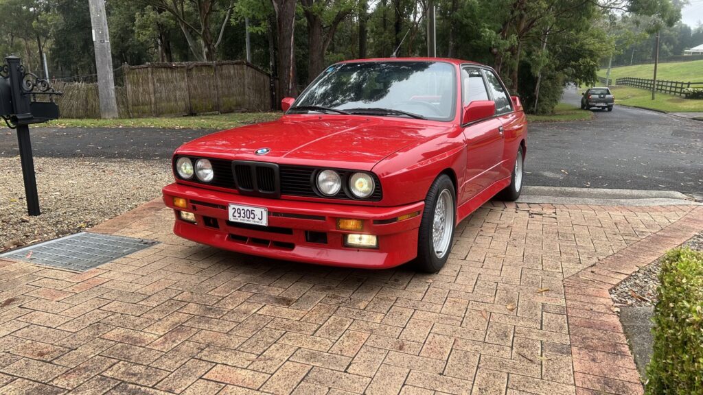 1988 BMW M3 Red