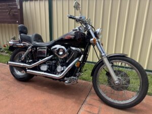 1995 Harley Davidson FXWG (Wideglide) Maroon/black - Main Photo