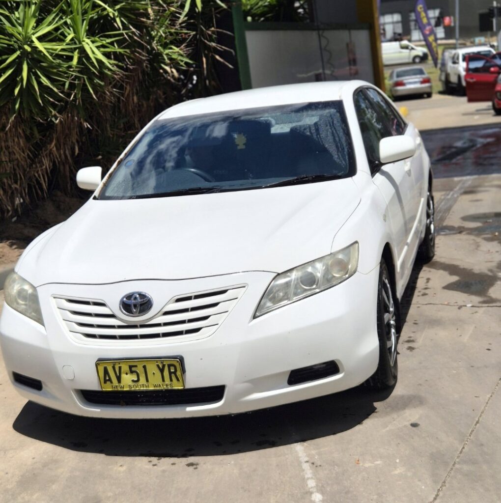2007 Toyota Camry White