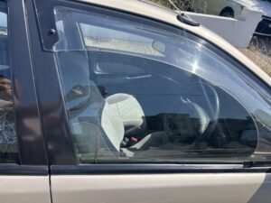 #7. Looking through drivers side window